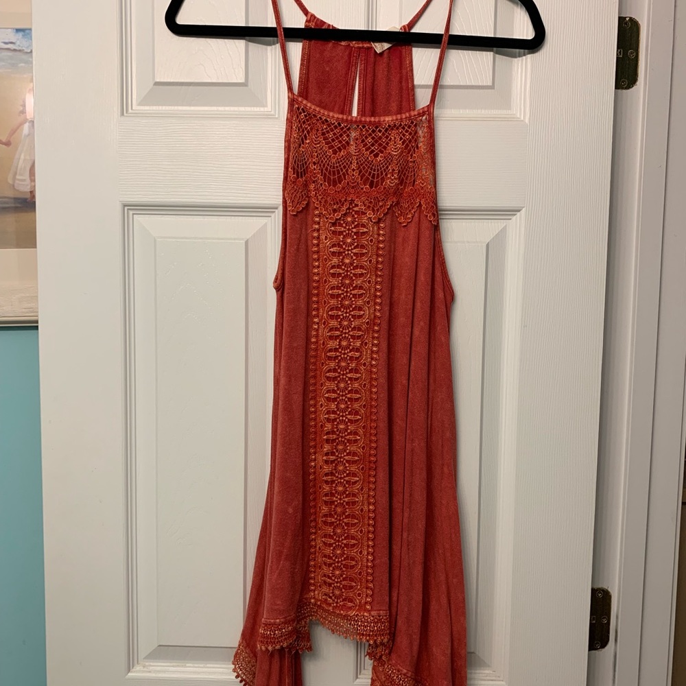 Tank top, extra long/ flowy
